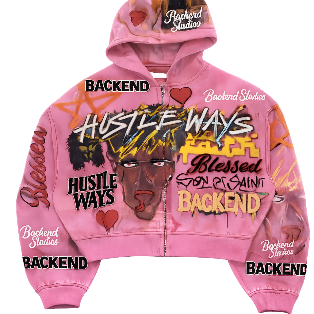 HUSTLE WAYS ZIPUP